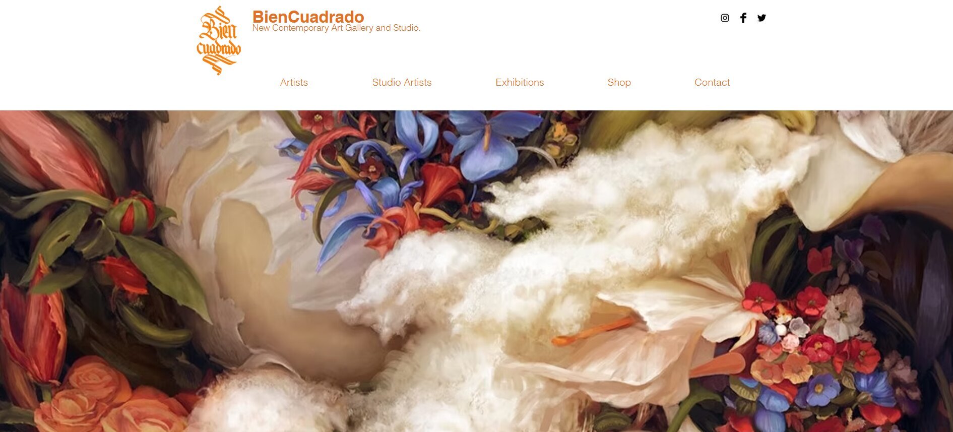 BienCuadrado galeria de arte contemporânea Barcelona apresentou obras de arte